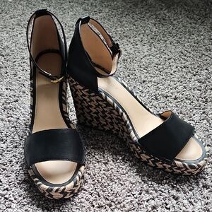 COACH Kit Wedge Espadrille Sandals